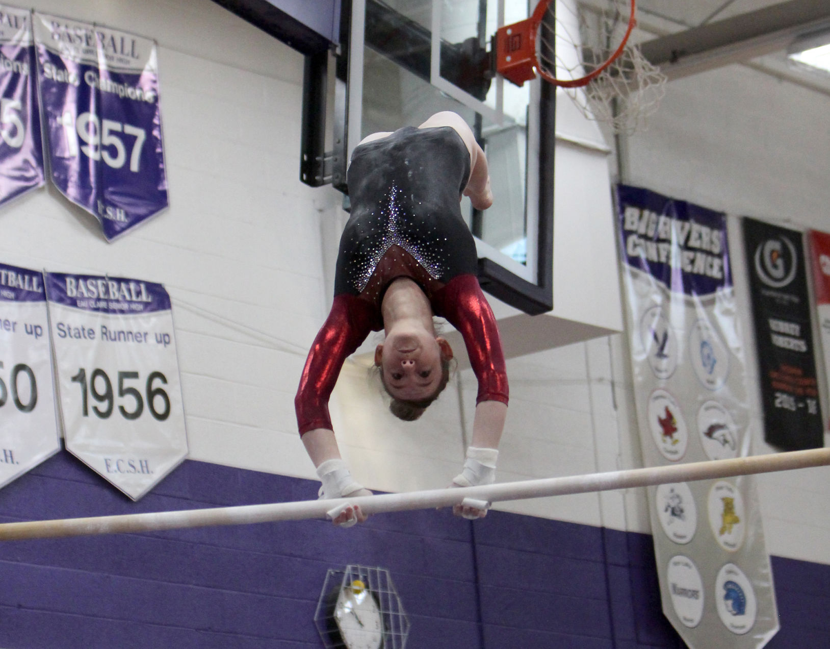 Big Rivers Conference Gymnastics at Eau Claire Memorial 2-22-20
